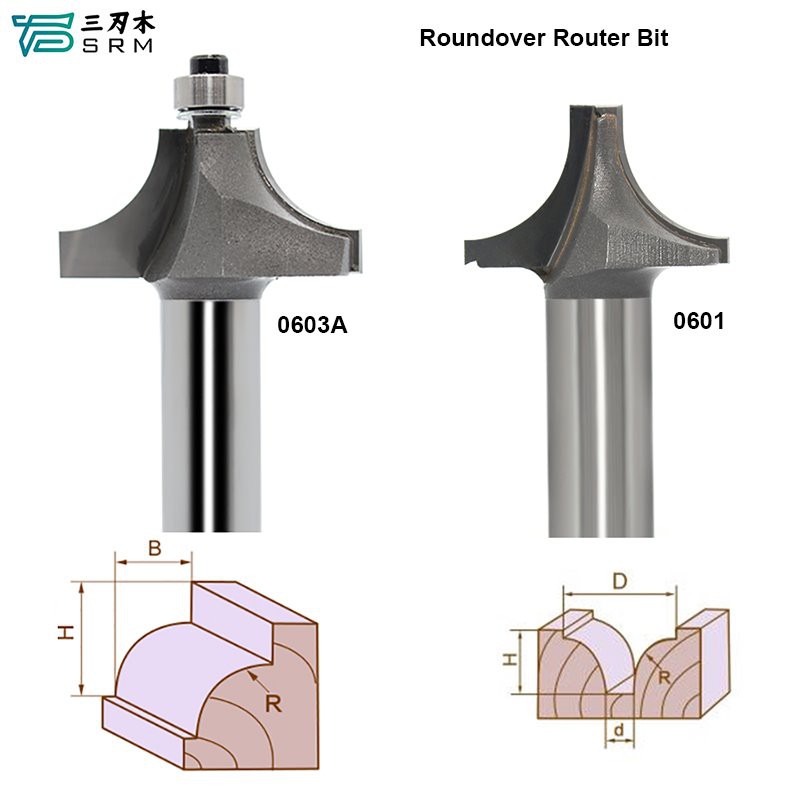 Roundover Router Bit